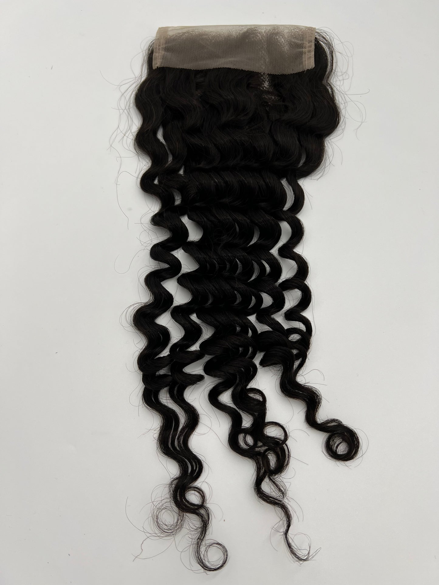 Natural Black Deep Wave Lace Closure